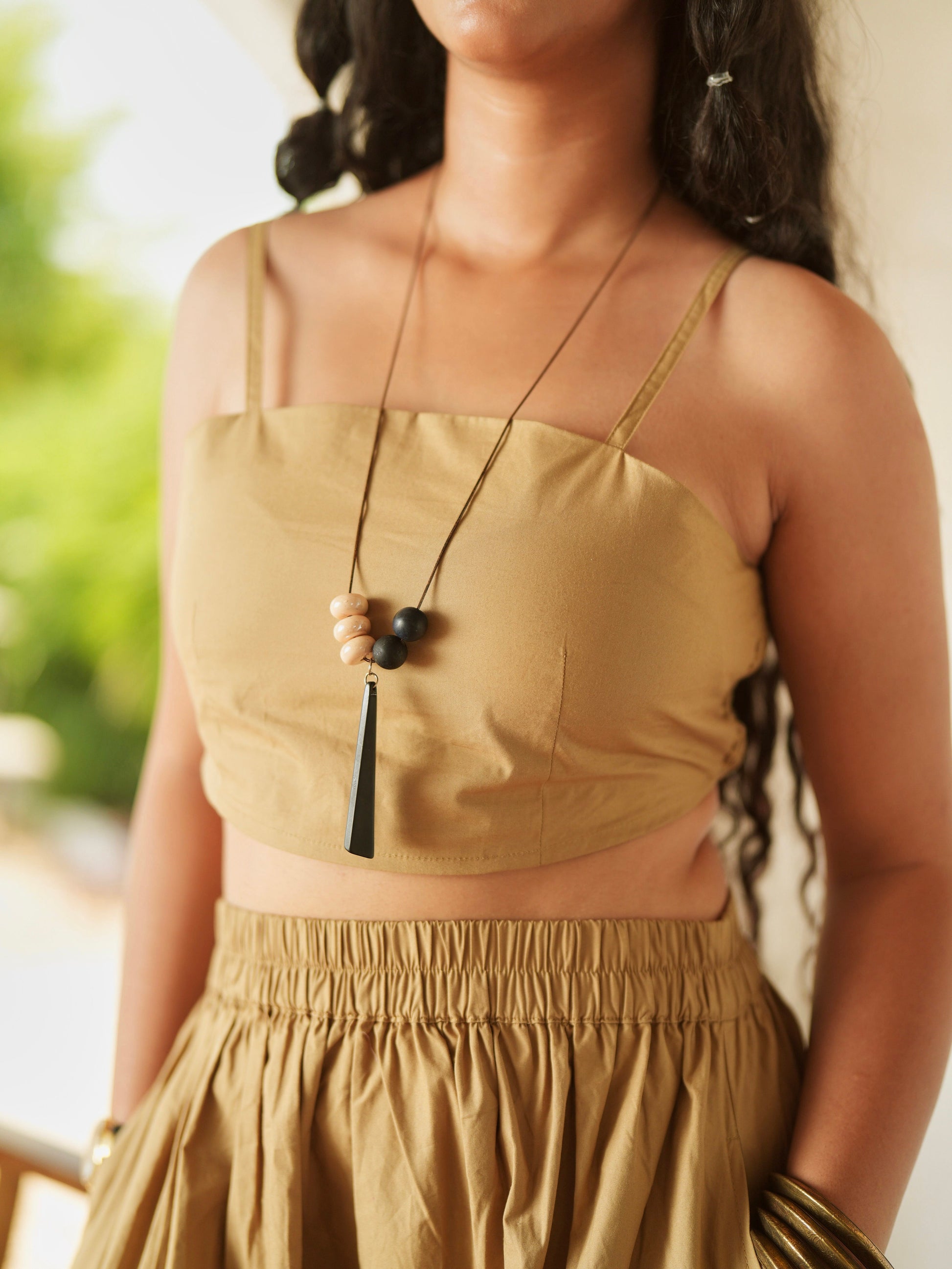 Abu Dhabi Camel Crop Top