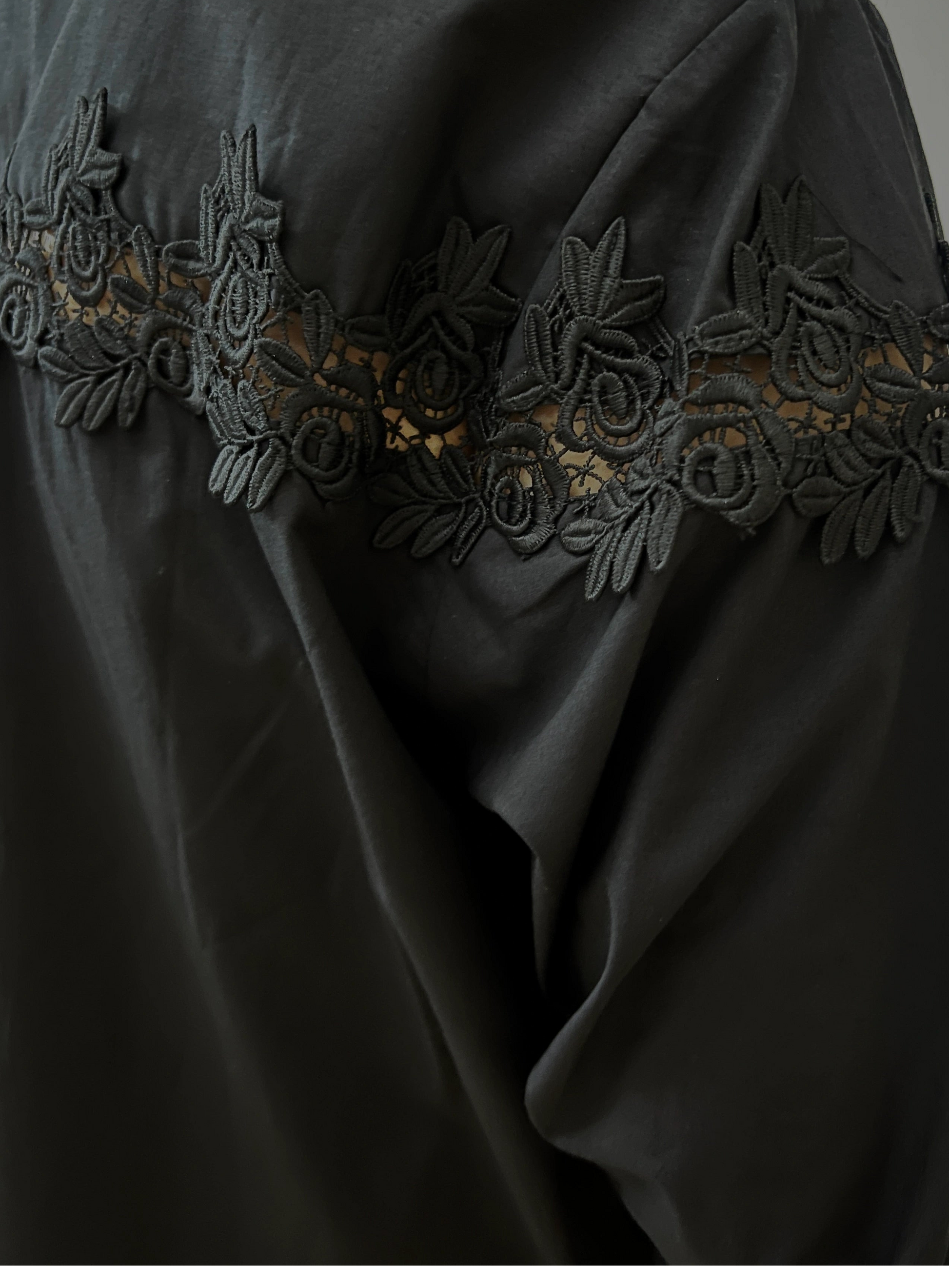Madrid Lace Detail Oversize Shirt