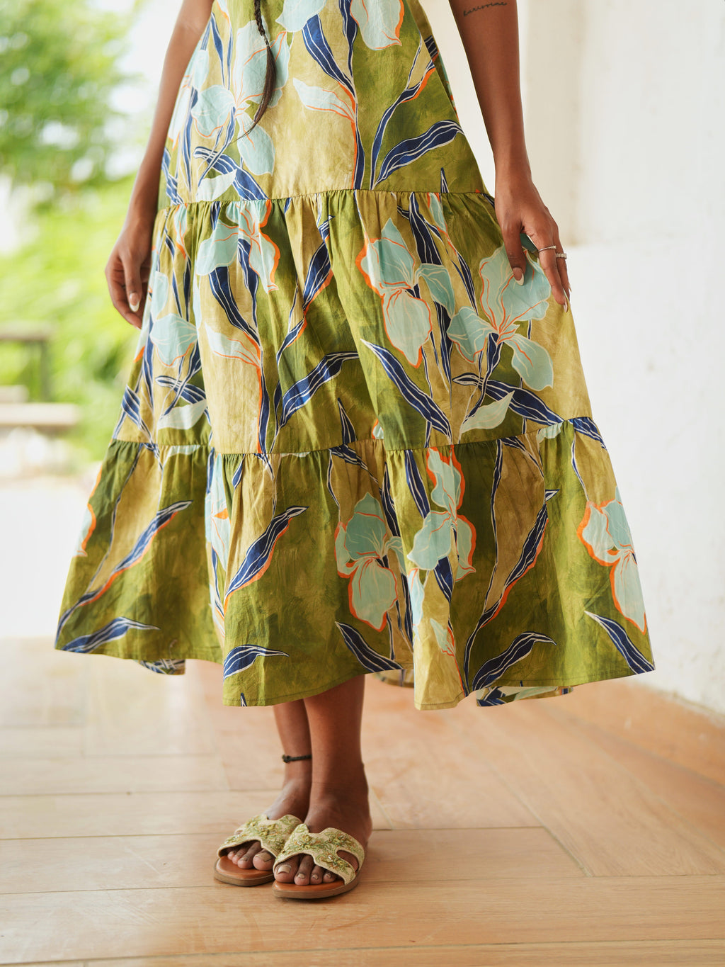 Hawaii Cotton Floral Dress