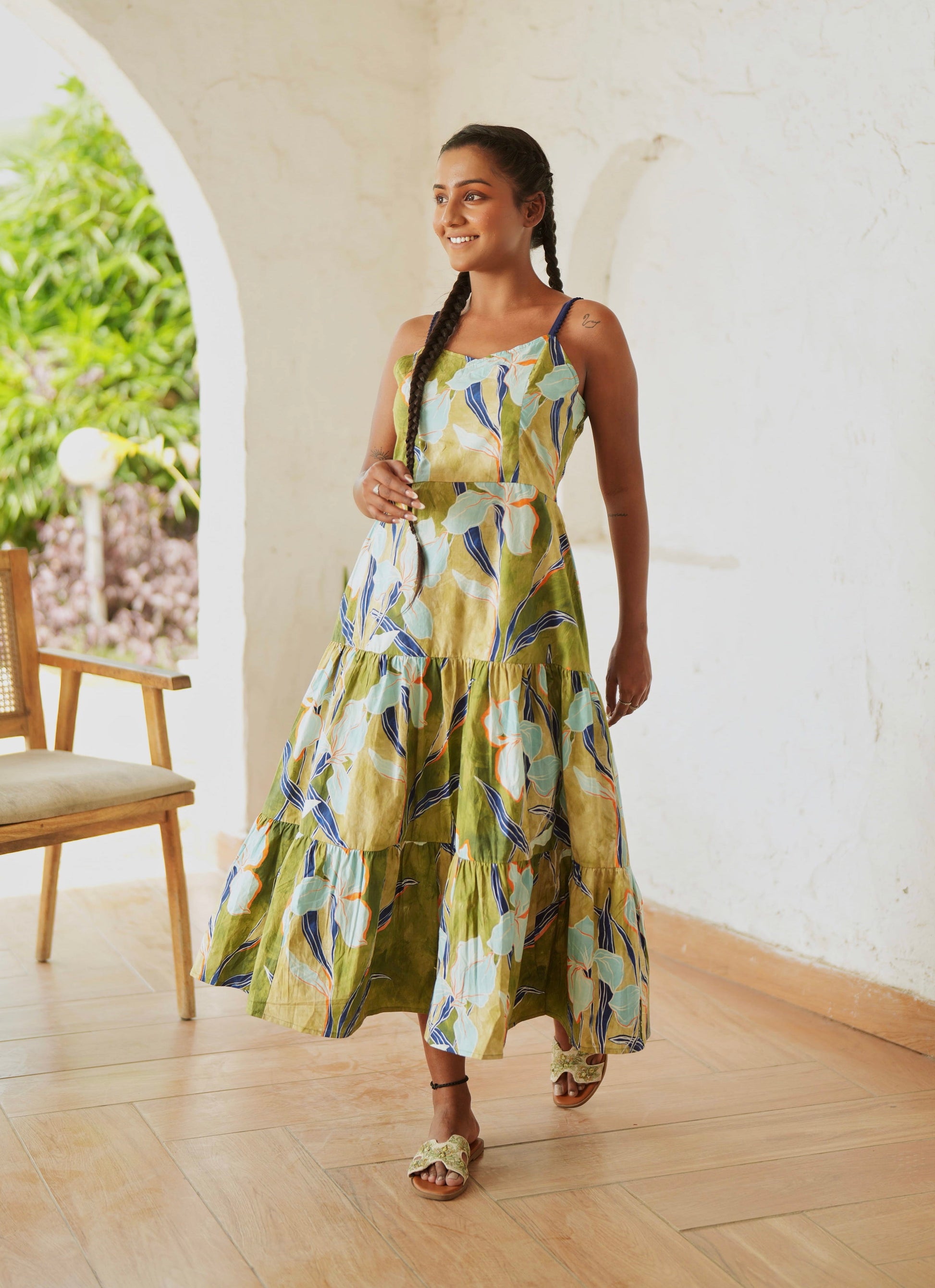 Hawaii Cotton Floral Dress