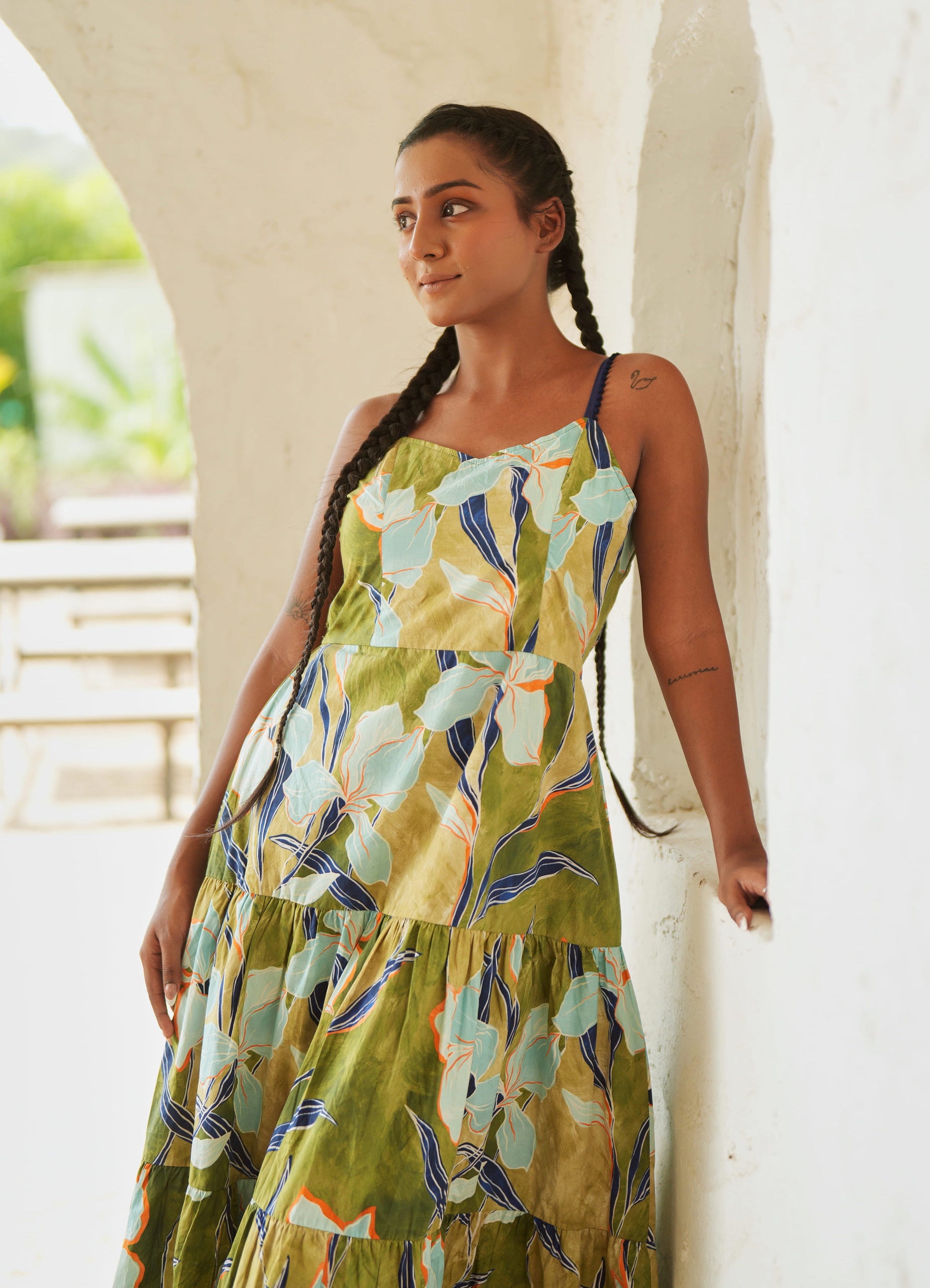 Hawaii Cotton Floral Dress
