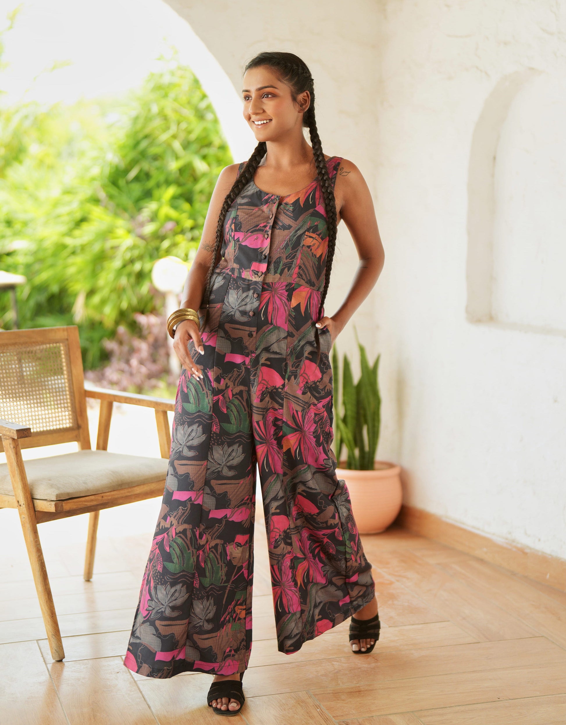 Lisbon Floral Jumpsuit