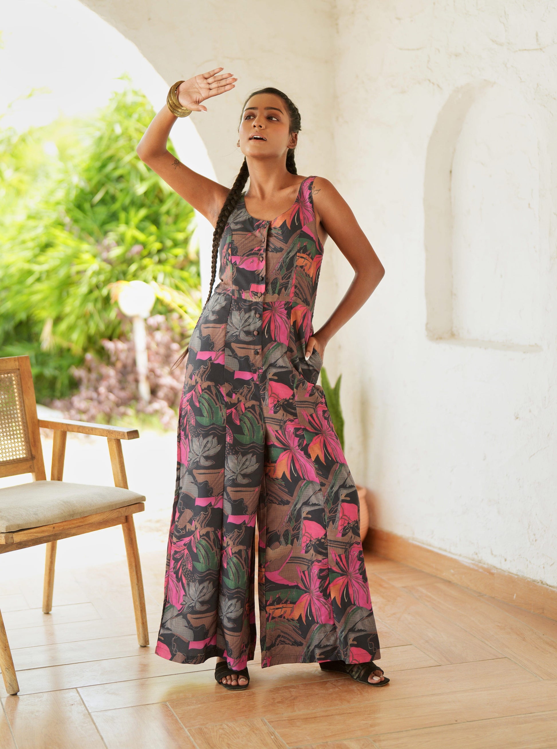Lisbon Floral Jumpsuit