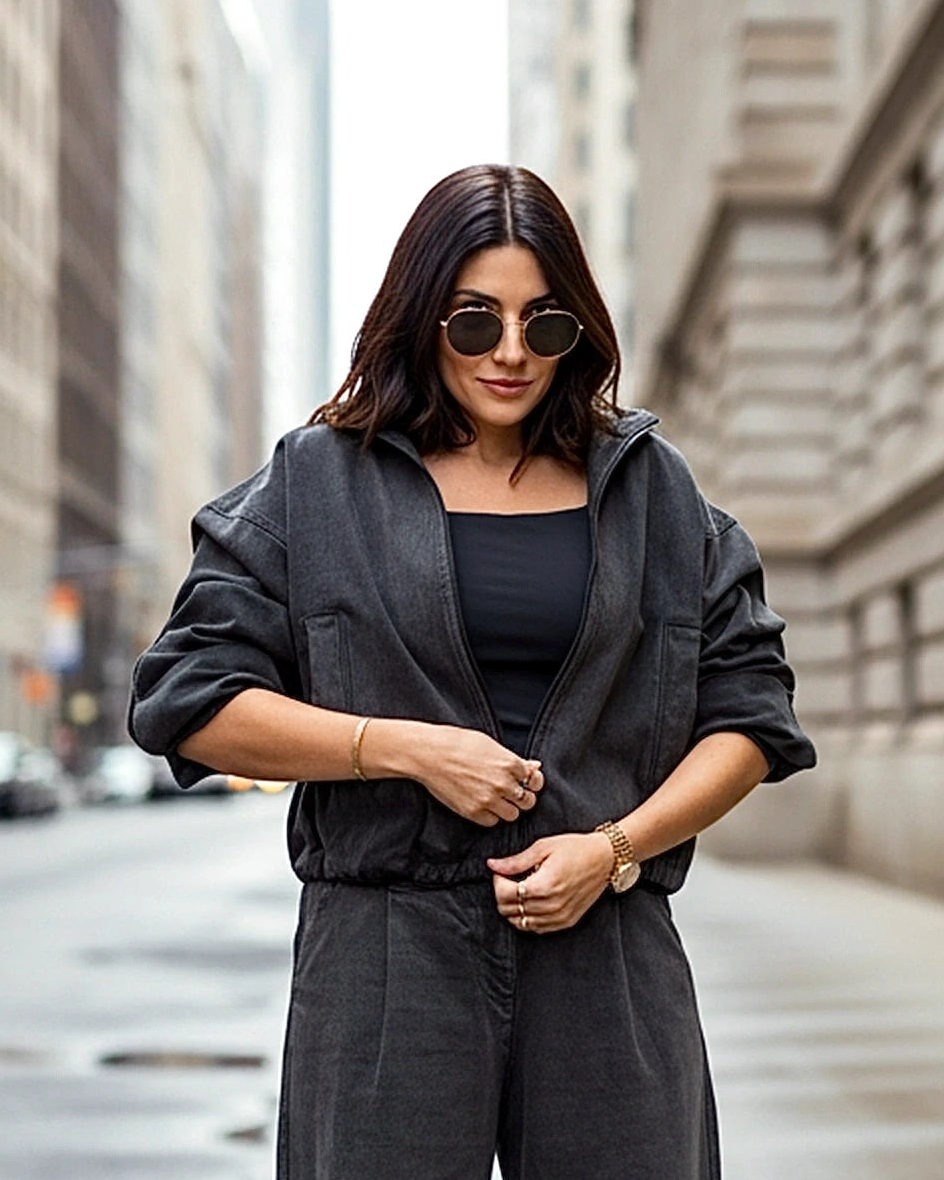 London Denim Balloon Jacket