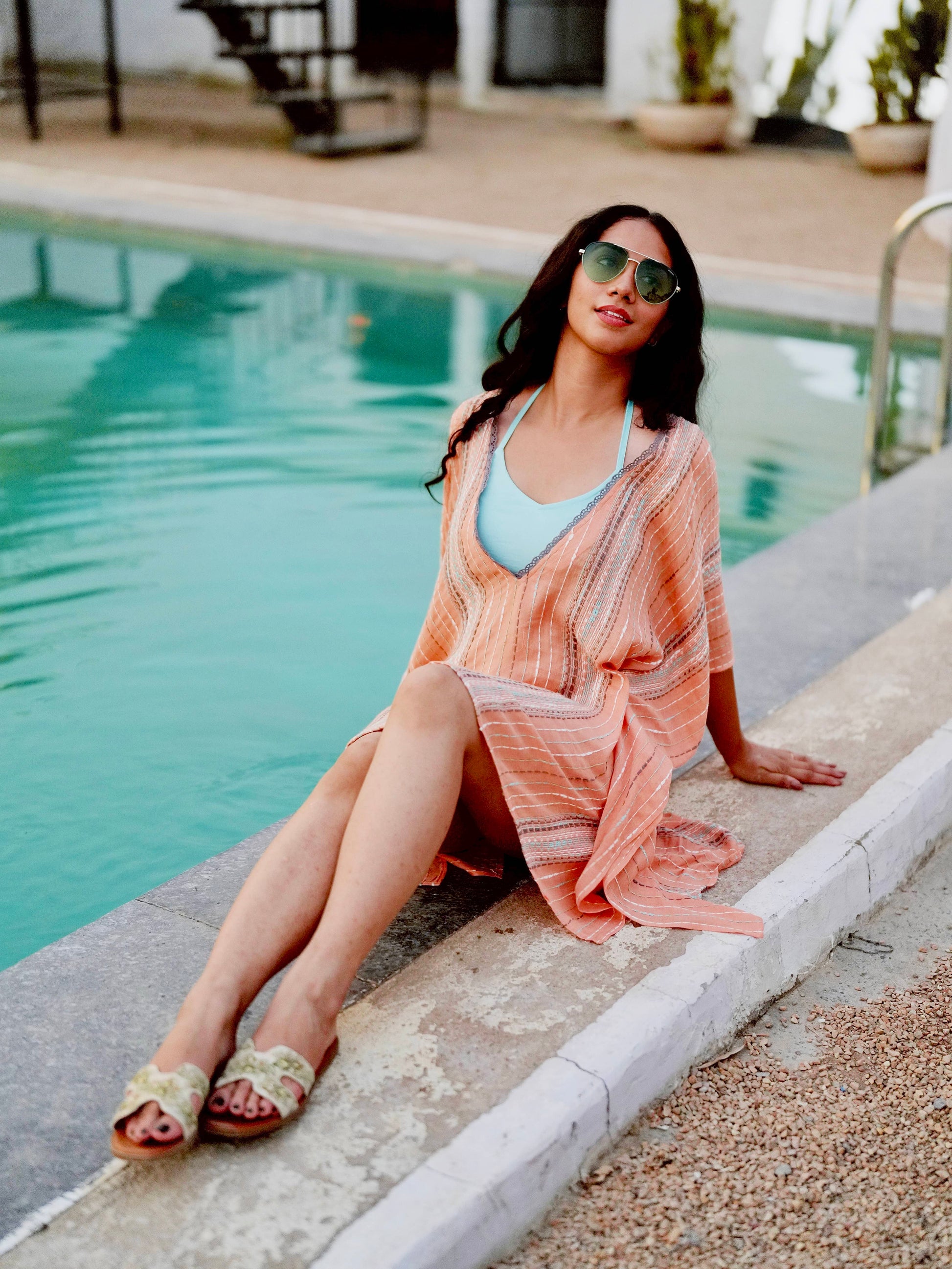 Malibu Cover-Up Kaftan