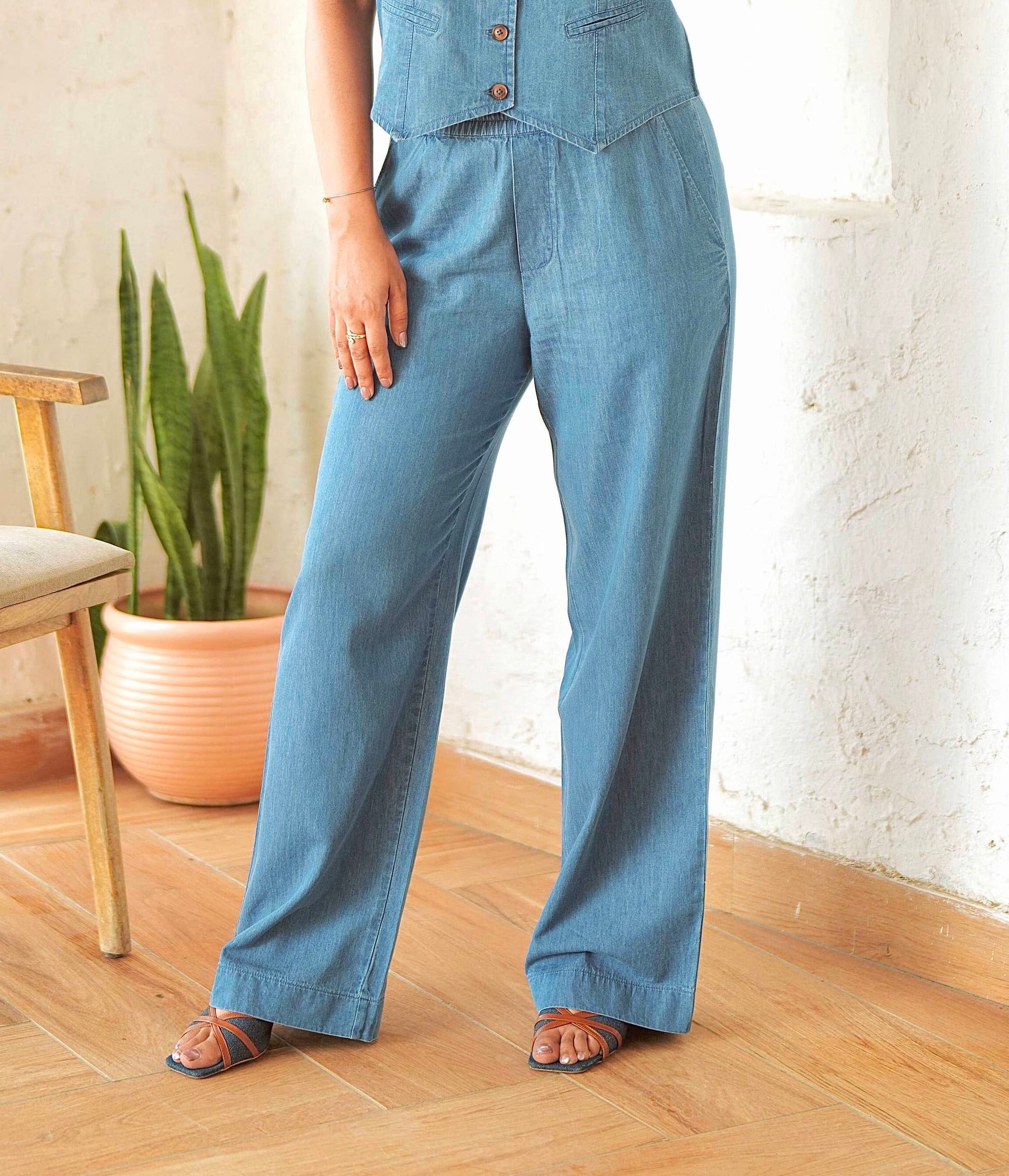 Mumbai Denim Pants