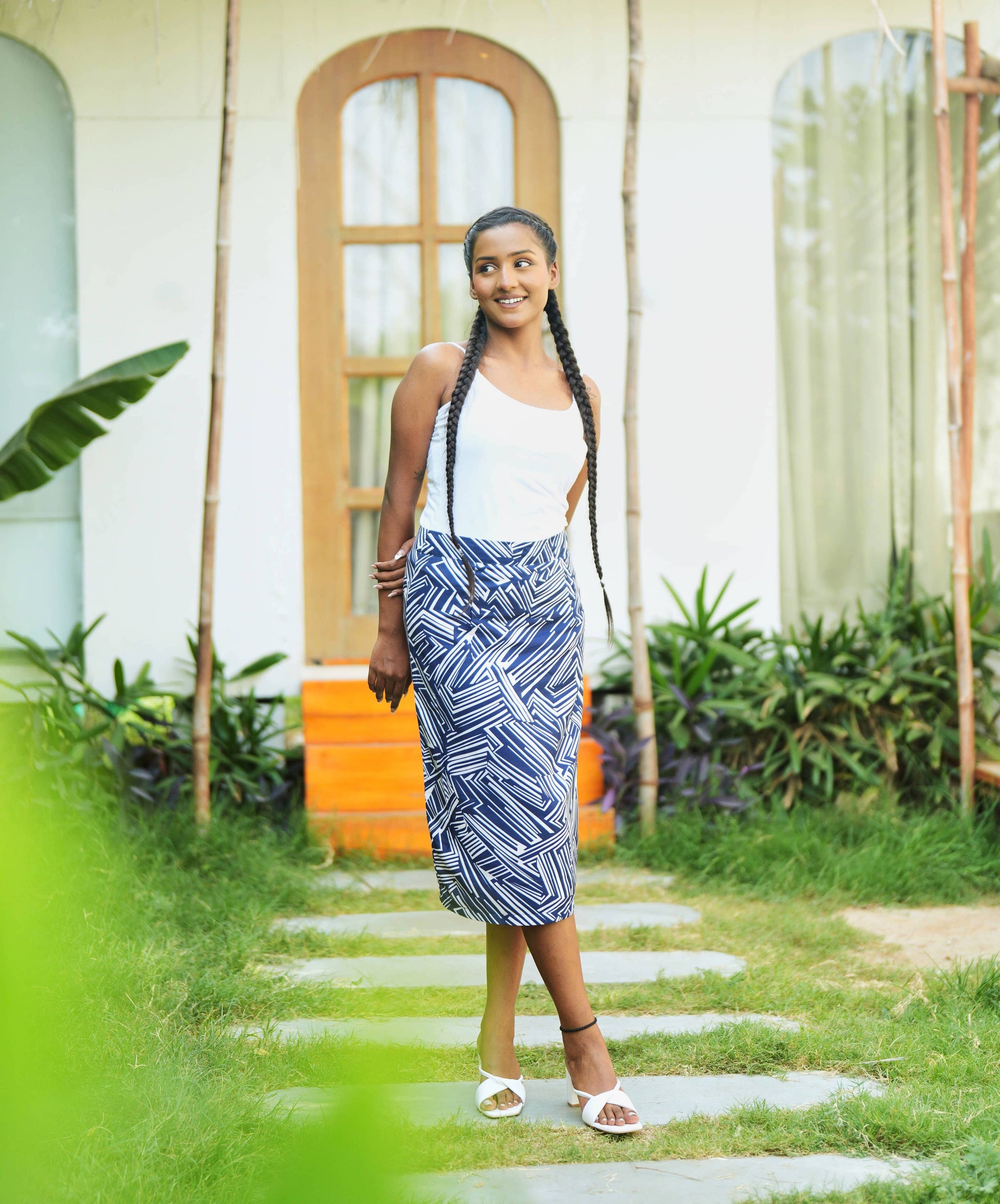 Tokyo Abstratct Skirt