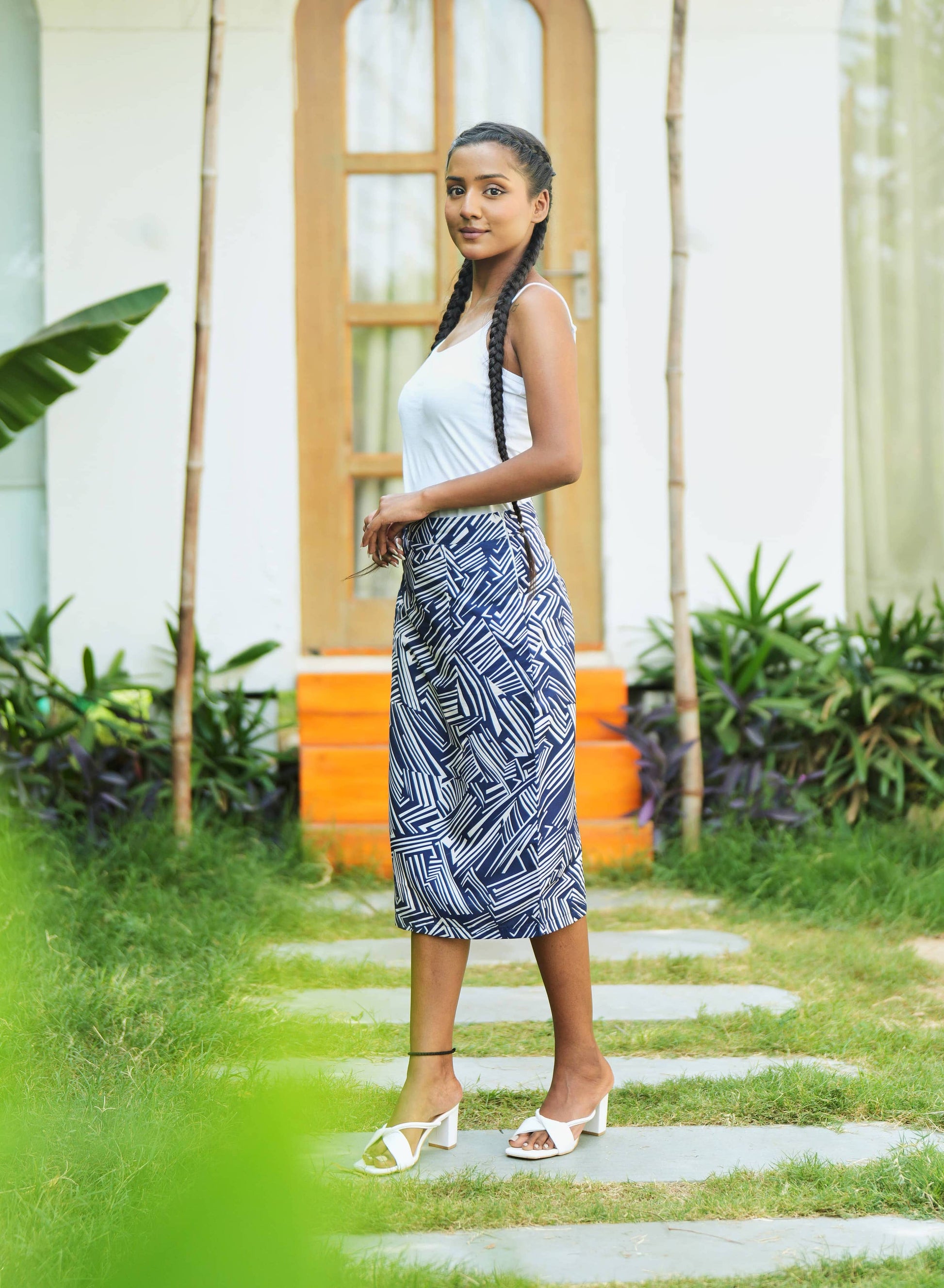 Tokyo Abstratct Skirt