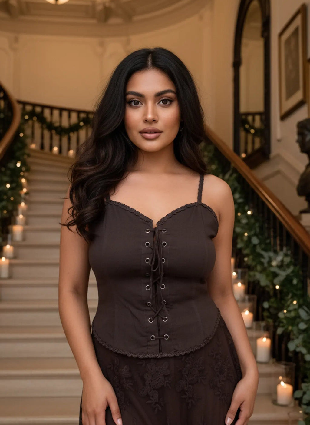 Milan Knotted Corset Top